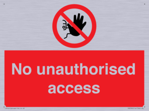 No unauthorised access